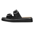 thumbnail image 2 of Sandalias de piso Exterior Piel vegana Color Negro Para Mujer De RBBASICS, 2 of 3
