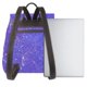 thumbnail image 3 of Fotbe Purple Glitter Mochila Bolso con Estampado para Mujer, Mochila Antirrobo de Nylon Impermeable, Bolsa Ligera de Hombro, 3 of 4