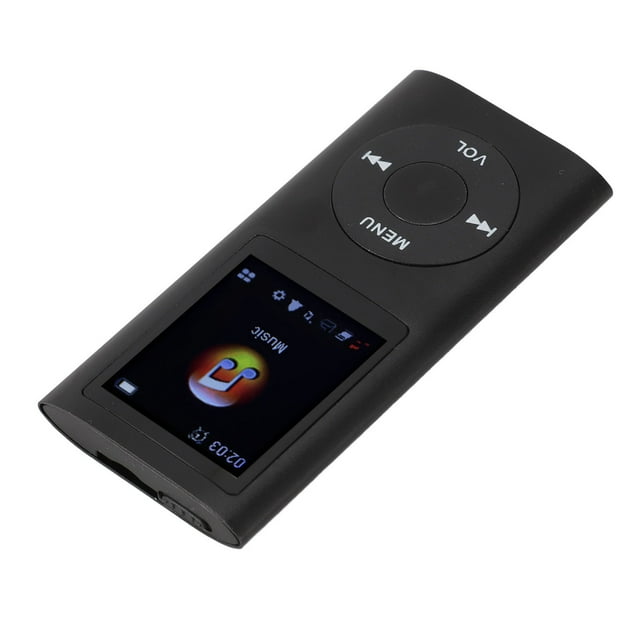 Portable Music Player, 1.8 Inch TFT Screen MP3 Player, 200mAh Rechargeable HiFi Lossless Sound Quality Music Player with Seven Sound Effects, for Sport