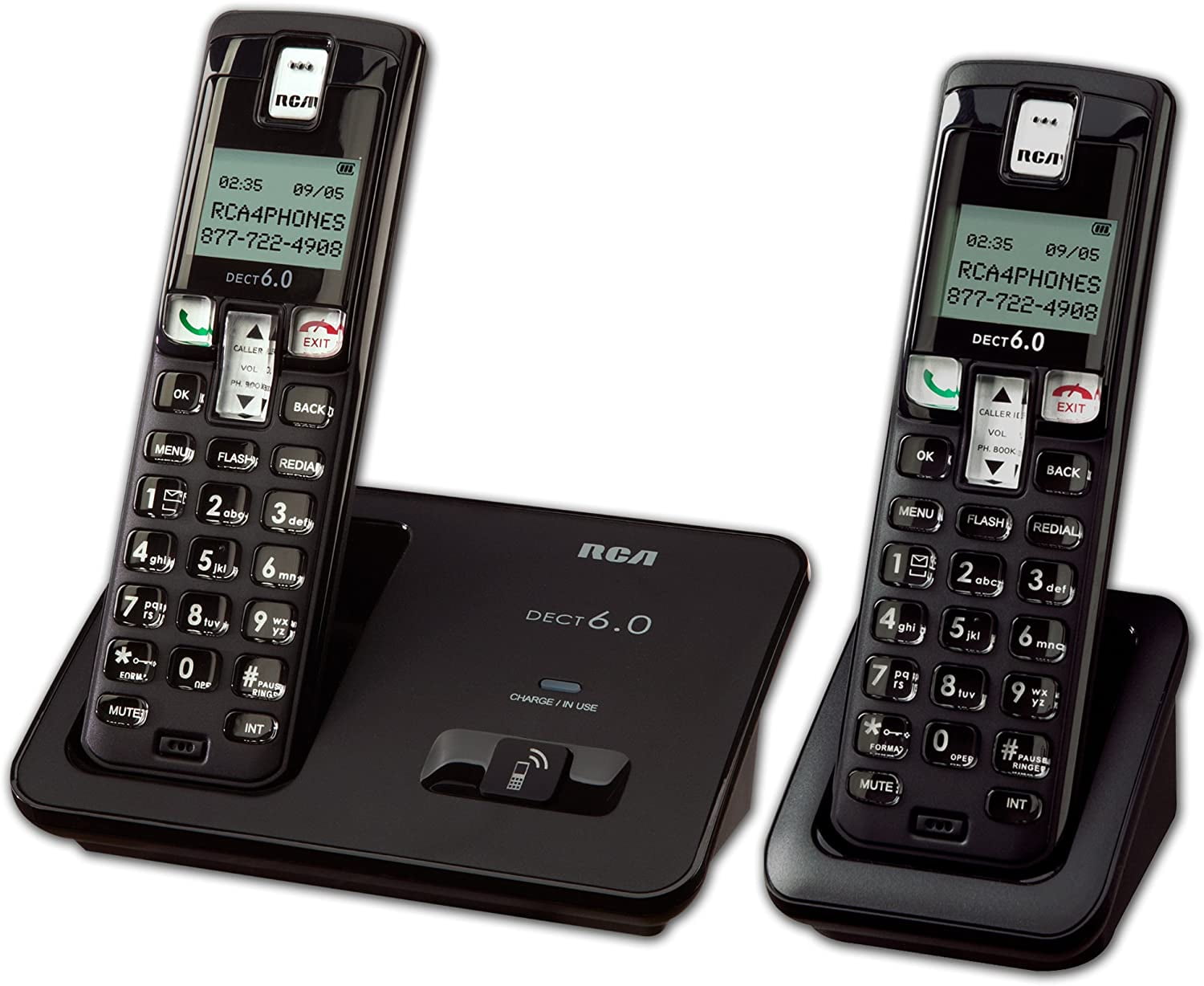 RCA 21012BKGA DECT 6.0 Digital Cordless Phone Walmart Canada