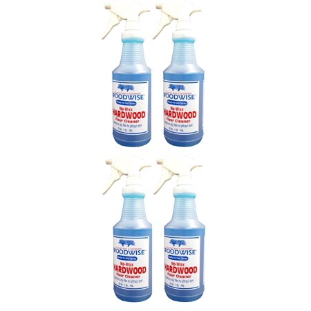 Woodwise Ready To Use No Wax Hardwood Floor Cleaner 32oz Spray