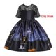 thumbnail image 1 of Vestido infantil estampado brujas-A-2-120 (5T) oso de fresa Electrónica, 1 of 3