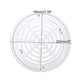 thumbnail image 3 of Ounissouiy Drenaje principal de piscina Sp-1030 Drenaje Accesorios para piscinas 8 pulgadas de diámetro exterior Universal Blanco Jardín y Patio, 3 of 6