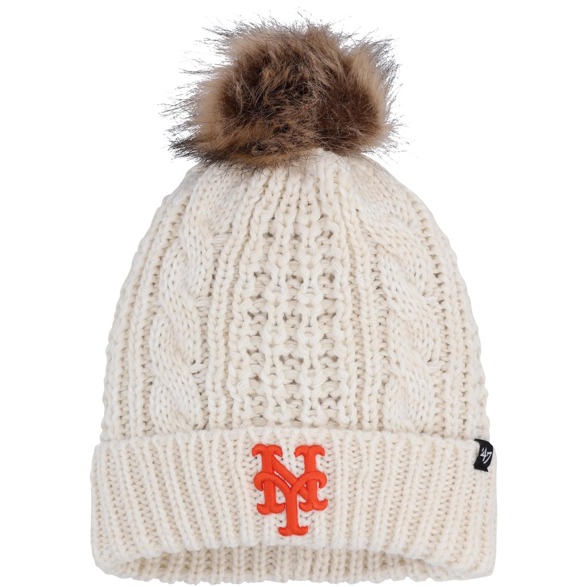 York Mets Meeko Cuffed Knit Hat 