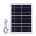 thumbnail image 1 of Batería Cámara Panel Solar 10W 5V S Montaje Ajustable 360° para Acampar Senderismo, 1 of 9
