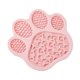 thumbnail image 3 of Almohadilla de silicona para lamer perros y gatos, suministros para mascotas con ventosa para entrenamiento. Rosa, 3 of 9
