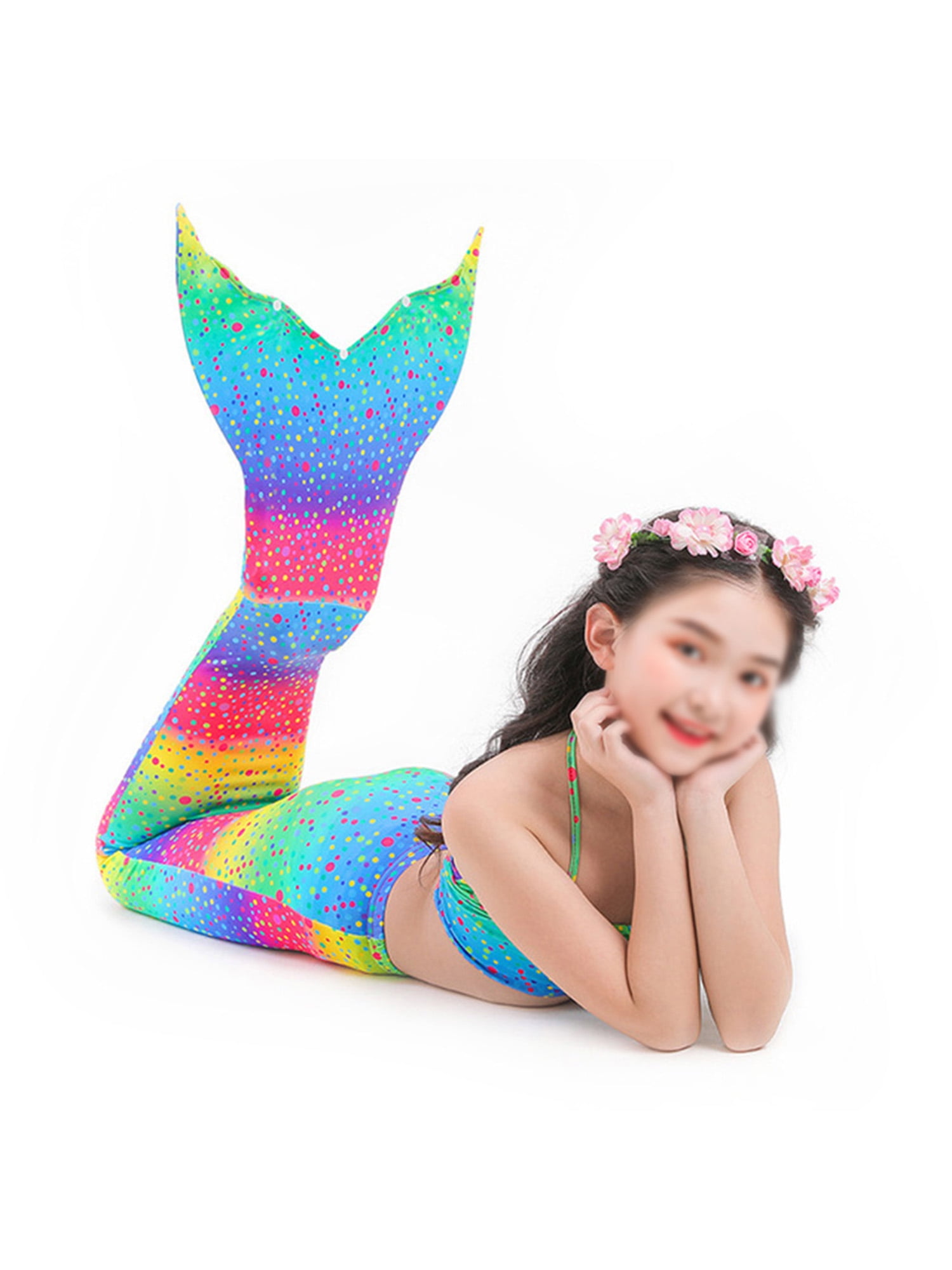 Kids Baby Girls Toddler Mermaid Swimsuit Swimwear Bathing Suit Bikini Set 3pcs# Kids Baby Girls Toddler Mermaid Swimsuit Swimwear Bathing Suit Bikini Set 3pcs#