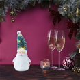 thumbnail image 5 of Michellecmm Christmas Desk Decor Light Up Santa Snowman Ceramic Figurines Lighted Table Centerpiece for Home Farmhouse Party, 5 of 7