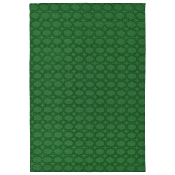 Garland Rug Garden Trellis Polypropylene Green Indoor/Outdoor Area Rug, 9' x 12'