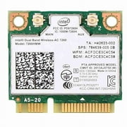 Intel 7260 AC 7260HMW 867 Mbit / s 5G Wireless Wifi Mini-PCI-E-Karte 4.0 BT U2S5