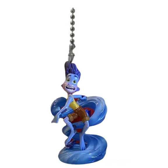 Alberto Sea Monster PVC Fan Lamp Light Pull Chain Figure Figurine 4” Luca New