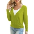 thumbnail image 2 of Traleubie Women's Sweaters Cardigan V Neck Button Down Open Front Shrug for Women s-2xl, 2 of 7