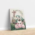 thumbnail image 3 of Easter Egg Ragdoll Bunny Ear Welcome Spring Truck Vertical Matte Canvas Poster Cat Lover Kitten Owner Gifts Idea Wall Art Home Decor - 12002, 3 of 5