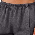 thumbnail image 3 of Pantalones Cortos de Cintura Elástica para Hombre Color Sólido Pantalones Cortos Casuales con Botón Totalmente Abierto para Hombres Primavera Y Verano, 3 of 5