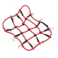 thumbnail image 1 of Red Elástica Rack con para 1/8 1/10 RC Rock Crawler Car rojo Sunnimix Escala RC Luggage Net, 1 of 6