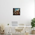 thumbnail image 4 of Stupell Industries Eclectic Funny Wiener Dog Selfie Black Floating Frame Canvas Art, 18 x 18, by Jim Baldwin, 4 of 8