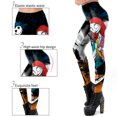 thumbnail image 4 of Leggings estampados para mujer, Leggings de Halloween, disfraz de Halloween, pantalones elásticos divertidos para correr, mallas, pantalones de entrenamiento, 4 of 7