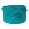 thumbnail image 1 of Colonial Mills BR56A018X018 Boca Raton - Turquoise 18 in. x 12 in. Utility Basket, 1 of 1