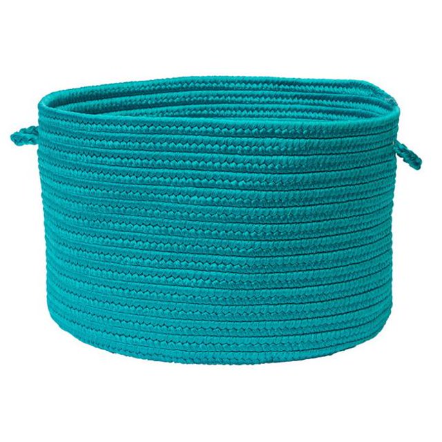 Colonial Mills BR56A018X018 Panier Utilitaire Boca Raton - Turquoise 18 Po x 12 Po