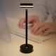 thumbnail image 5 of Lámpara De Mesita De Noche, Control Táctil Continuo Regulable Recubrimiento Mate USB Tipo C Recargable 3000K A 6000K Lámpara De Mesa Pequeña Para Acampar, 5 of 7