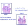thumbnail image 4 of Girls Leotards for Gymnastics Size 4t 5t Purple Sparkle Biketards with Shorts, 4 of 7