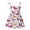 1#Hot Pink, variant on Tiijoy Toddler Girls Beach Dress Sleeveless Smocked A-Line Dress with Tie Straps, Sizes 2-3