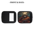 thumbnail image 4 of Yiaed Banana Leaf Meditating Gorilla Print Luggage Handles Wrap Grips 2 Packs – Suitcase Identifiers Tags Travel Accessories Grip, 4 of 9