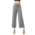 thumbnail image 1 of Wide Leg High Waist Stretch Dance Training Pants for Women, Polyester, Elastic Waist, Multiple Sizes, 1 of 4