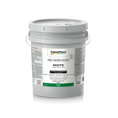 ColorPlace Ultra Premium Exterior Paint & Primer, Semi-Gloss, Accent Base, 1 Gallon