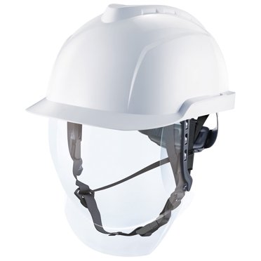 MSA GA90047 Hard Hat Chinstrap - 4-Point Universal Attachment, 3/4" Polyester Webbing, Black, Flexible Construction & Adjustable Design for Comfort, Durable/Versatile, Replaceable Non-Metal Accessory