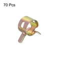 thumbnail image 3 of Uxcell ID 10.5mm 7/16inch Fuel Line Hose Clips,Pipe Clamps,Spring Hose Clamp,70Pcs, 3 of 7
