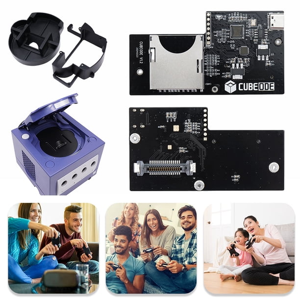 Simulador Placa Unidad Óptica Cgtredaw NGC CUBEODE V1.2 para Consola Juegos NGC GameCube