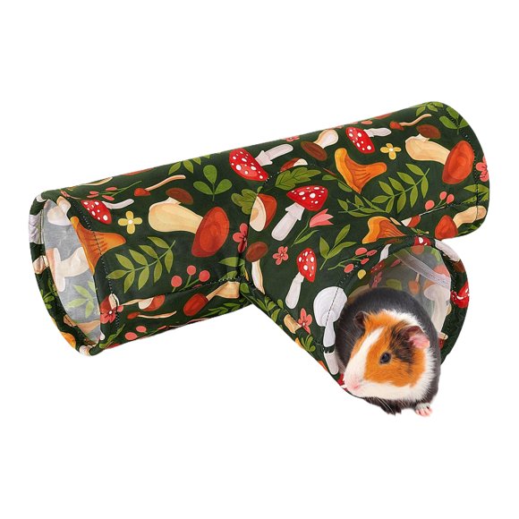 crativent Tunnel pour Cochon d'Inde Perfectionne Animal de Compagnie pour Enfants Mignon et Ludique Format Compact Fournitures pour Hamster Maison pour Hamster Édition d'Été