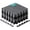 Black & Grey, variant on EVA Interlocking Mats, Puzzle Floor Tiles, Foam Floor Padding with Border for Furniture, Home Space, Living Room, Garage 11,15,32,99 SQFT