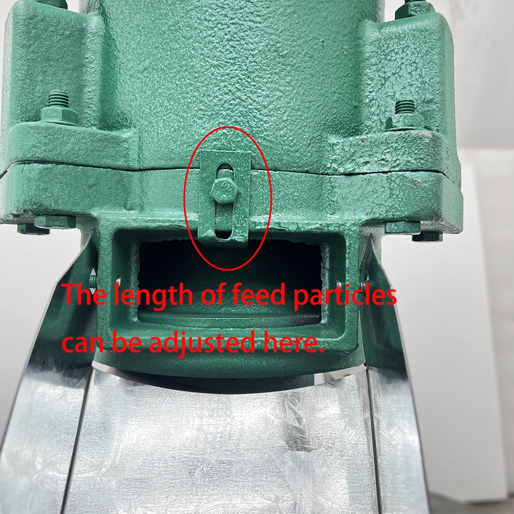 TECHTONGDA Farm Animal Feed Pellet Mill Machine 4MM Chicken Feed Granulator 4500W 220V