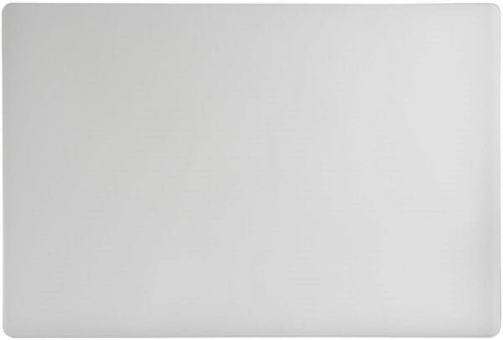 TrueCraftware- 12" x 18" x 3/4" White Plastic Utility Cutting Board- Non-Skid Thick Plastic Chopping Board Cutting Boards for Meat Vegetables Dishwasher Safe Home Kitchen and Restaurants