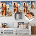 thumbnail image 4 of Designart "Tones Fontanas Italy Terracotta wall art XI" Cityscapes Metal Wall Art, 4 of 5
