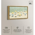 thumbnail image 2 of Relaxed Beach Vacay Canvas Glam Beach Wall Art by Art Remedy, Gold Frame, 24" x 16", 2 of 7