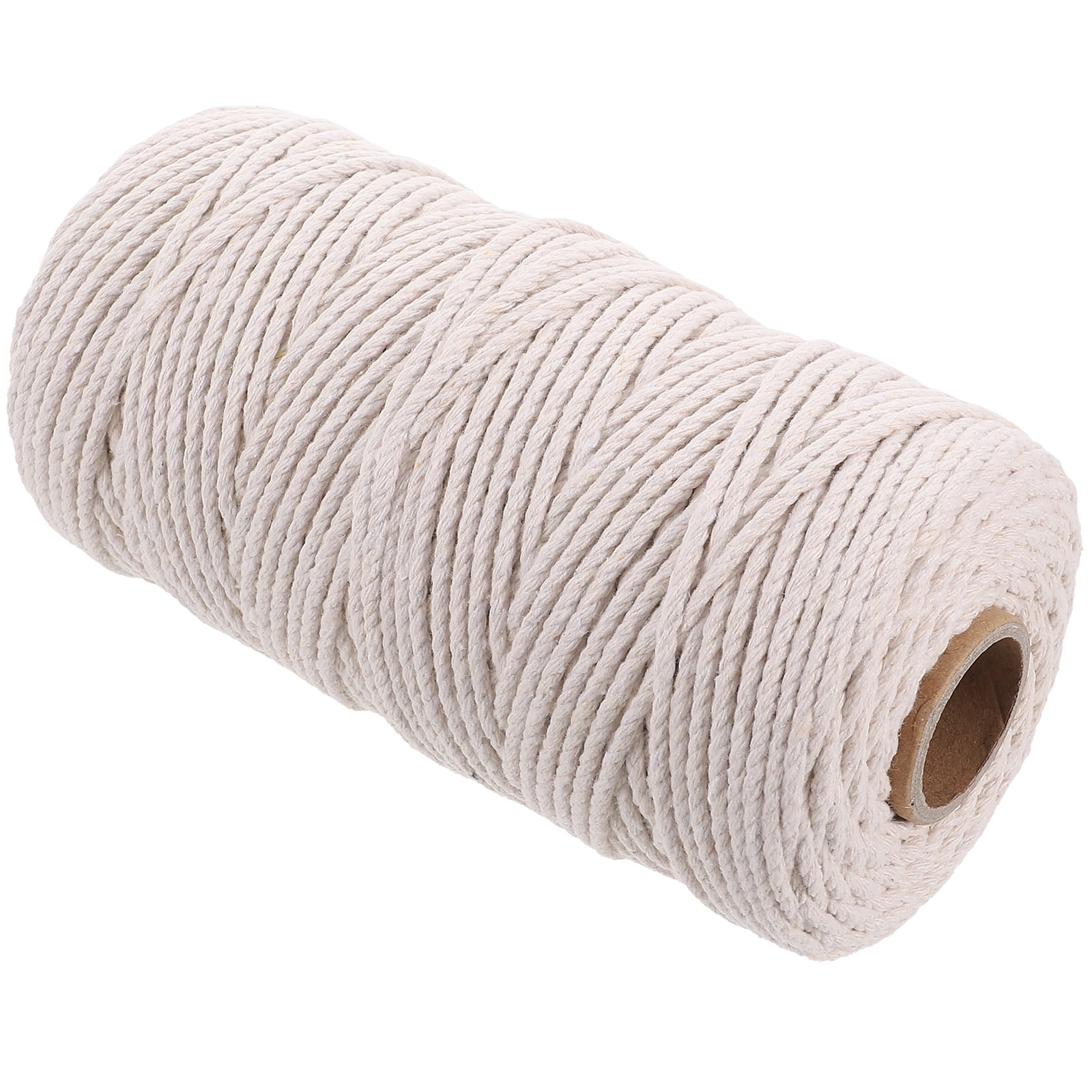 Cotton Cooking Twine - 3-Ply Butcher's String For Trussing Turkey, Making Sausage, DIY Crafts (100M X 2 Rolls)
