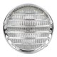 thumbnail image 1 of Faro de parrilla para motocicleta Vintage, lámpara de cabeza halógena, carcasa electrochapada de alto brillo, vidrio transparente, 1 of 5