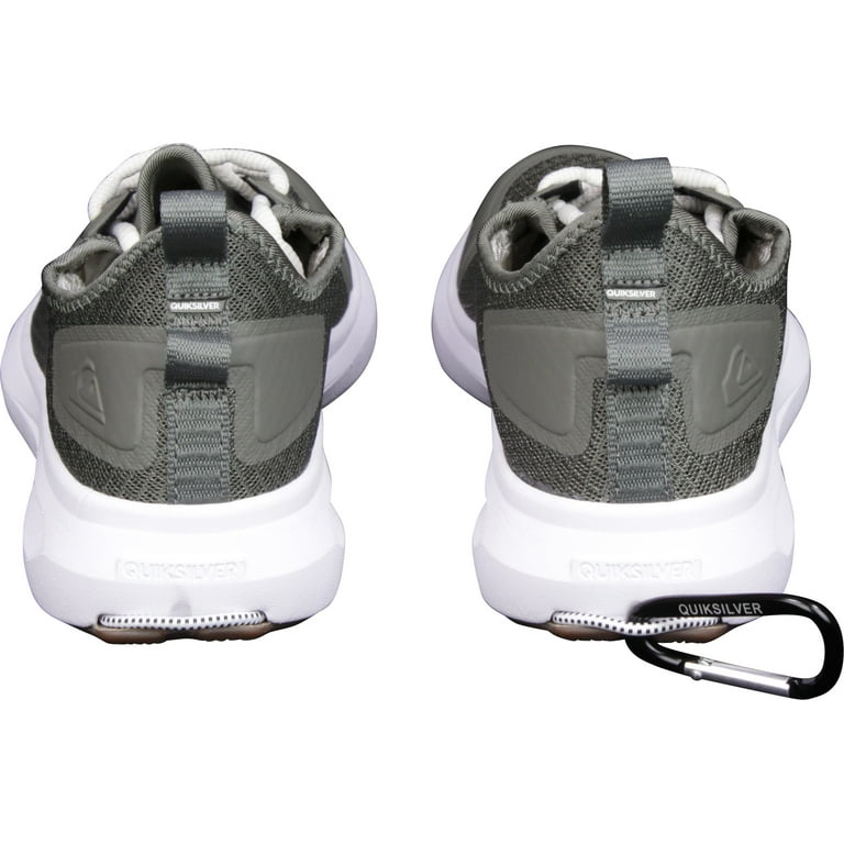 quiksilver men's layover travel shoe skate green/white, 12 m us