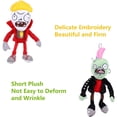 thumbnail image 3 of KEVCHE 3 Piezas Plants vs Zombies de Peluche Juguetes, Plantas contra Zombies Juguetes Barricada Zombie Muñeca Peluche, PVZ Plush para Cumpleaños de Niños y Aficionados a los Juegos, Edad 4+, 3 of 5