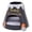 Black, variant on Touchcat Molten Lava Designer Triangular Cat Pet Kitty Bed House With Toy