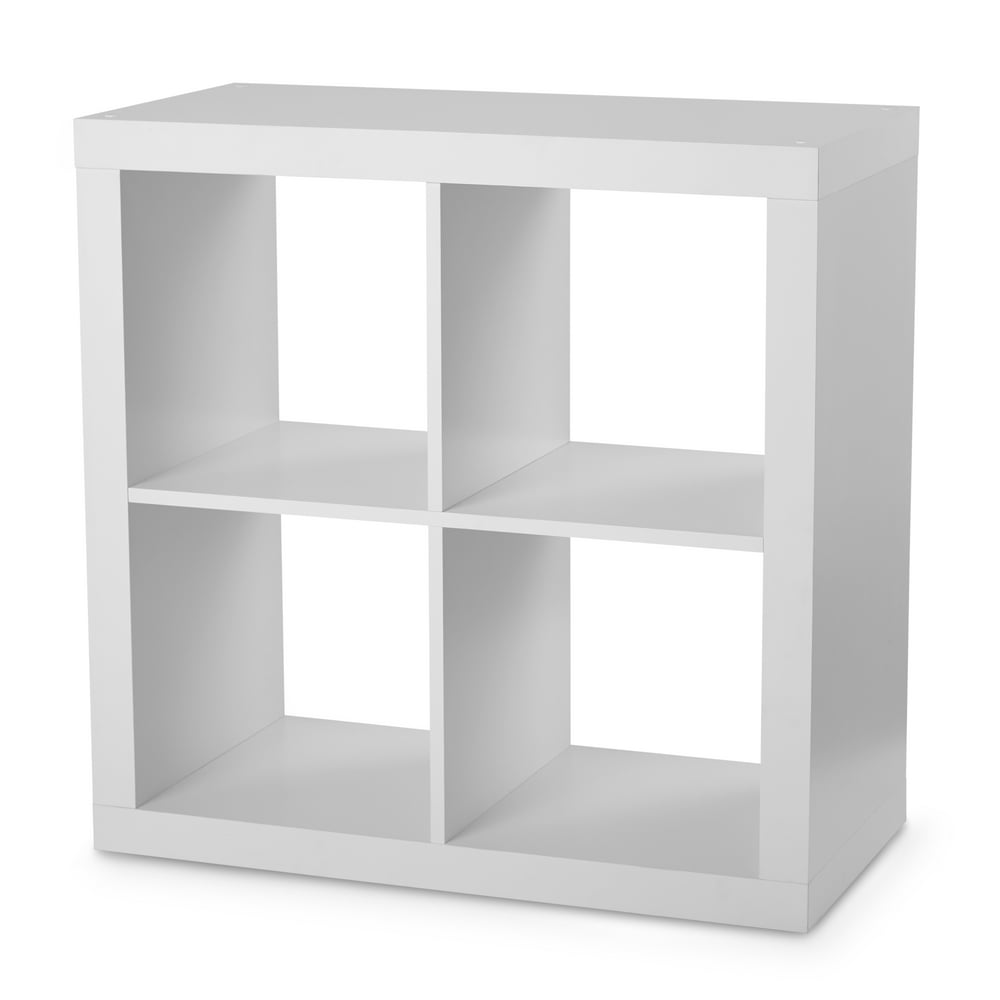 Better Homes & Gardens Square 4Cube Organizer, White