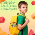 thumbnail image 2 of Amos Peelerz Gummy Candy Melon Mix, Natural Flavor Peelable Gummy Candy, 8.47oz (1Pack), 2 of 7