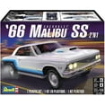 thumbnail image 7 of Revell 1966 Chevy Malibu SS 2-in-1 Model Car Kit, 1:24 Scale, 92-Piece – Skill Level 4 Plastic Build, Black, 7 of 7