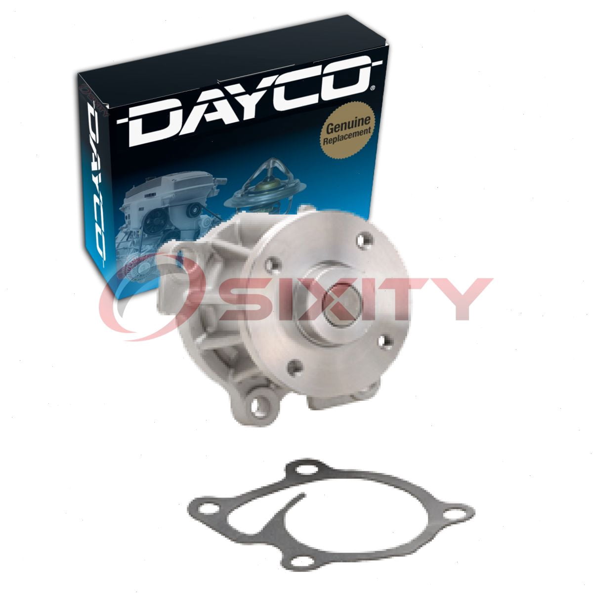 Dayco DP1436 Engine Water Pump Fits select: 2005-2019 NISSAN FRONTIER, 2009-2012 SUZUKI EQUATOR