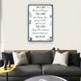 thumbnail image 2 of The Lord Bless Numbers 6 The Aaronic Blessing Wall Art Numbers 6 24-26 Scripture Print for Bathroom Poster Landscape Giclee Art Modern Canvas Pictures, 2 of 6
