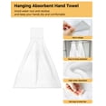 thumbnail image 6 of Towels Microfiber Absorbent Soft Dry Quick Cloth Hanging Bathroom Kitchen Towels Hand Flowers Plaid Bunny Eggs Easter, 6 of 6