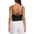 thumbnail image 2 of Onia womens  Air Linen-Blend Square Neck Tank, s, 2 of 3